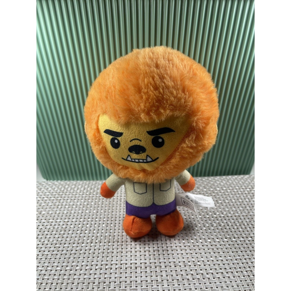 Universal Monsters Wolfman Plush Orange Wolf Man Stuffed Toy Small 2023